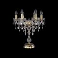 Настольная лампа Bohemia Ivele Crystal 1415L/6/141-47/G