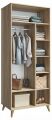  Компасс-мебель Шкаф платяной Велламо ВО-06