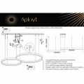 Подвесной светильник Aployt Armel APL.049.03.60