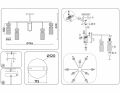 Люстра на штанге Ambrella Light LH LH56117