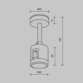 Крепление для трека Maytoni TRA156C-IPC1-PT