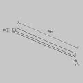 Накладной светильник Maytoni Technical LL311005