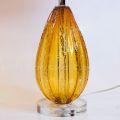 Настольная лампа Cloyd CEREUS T1 / бел. - выс. 58 см - янтарн. стекло (арт.30042)