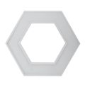Подвесной светодиодный cветильник Geometria Эра Hexagon SPO-123-W-40K-045 45Вт 4000К белый Б0050554