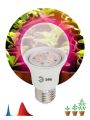 Лампа светодиодная для растений Эра E27 10W 1310K прозрачная FITO-10W-RB-E27-K