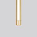 Подвесной светодиодный светильник Eurosvet Strong 50189/1 LED матовое золото