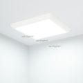  Arlight Светильник CL-FIOKK-S300x300-25W Day4000-MIX (WH, 120 deg, 230V) (ARL, IP44 Пластик, 3 года)
