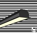  6063 Линейный светильник LINE3225IN-П NoPS (RAL9005/625mm/LT70 — 3K/20,31W) — БЕЗ БП