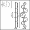 Накладной светильник Odeon Light L-VISION 6684/5WL