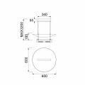 Подвесной светильник Mantra ABISAL 9657