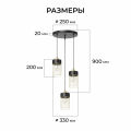Подвесная люстра Apeyron Electrics 16-209
