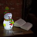 Neon-Night Снеговик световой (30 см) с шарфом 513-275