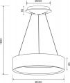 Подвесной светодиодный светильник Deko-light Sculptoris 342183