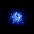 Светодиодная гирлянда Feron Бахрома 4,5х0,7м 200LED синяя без мерцания CL22 32345
