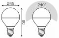 Набор ламп светодиодных Gauss Basic 10531152T