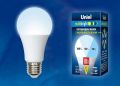 Лампа светодиодная Uniel LED-A60-10W/NW/E27/FR/MB PLM11WH картон