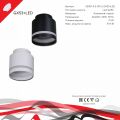 Накладной светильник Reluce Technical 53001 53001-9.5-001IL GX53+LED3W BK
