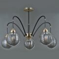 Люстра на штанге Illumico IL0433-5PSQ-79 BK AB