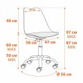  Tetchair Стул компьютерный Tulip (mod.106-1)