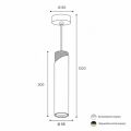 Подвесной светильник Wolta DOLCE WSL-GU10/P06WCH