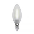 Лампа светодиодная Uniel LED-C35-6W/WW/E14/FR PLS02WH картон
