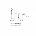 Настольная лампа офисная Artemide A011800