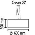 Подвесной светильник TopDecor Crocus Glade S2 01 99gb