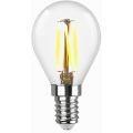 Лампа светодиодная филаментная REV G45 E14 7W 2700K, DECO Premium теплый свет шар 32482 9