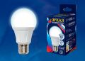  Uniel Лампа светодиодная (UL-00005031) E27 13W 4000K матовая LED-A60 13W/4000K/E27/FR PLP01WH