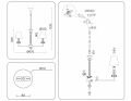 Подвесная люстра Ambrella Light LH LH71021