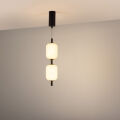 Светильник SP-CARAMELA-HANG-R120-7W Warm2700 (BK, 300 deg, 230V) ( Arlight , IP20, Натуральный шелк, 3 года)