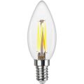 Лампа светодиодная филаментная REV С37 E14 5W 2700K DECO Premium теплый свет свеча 32359 4