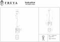 Подвесной светильник Freya Basilica FR5166PL-01BS