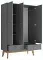  МФ Мелания Шкаф платяной Радиорама 2623.М1