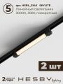 Комплект трековый Hesby Lighting №10 однофазная накладная Skylite HSBL_kompl_S010_NI2B3K