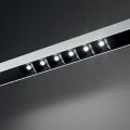 Подвесной светодиодный светильник Ideal Lux Fluo Accent 1800 4000K Aluminum