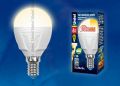 Лампа светодиодная Uniel LED-G45-6W/WW/E14/FR/DIM PLP01WH картон
