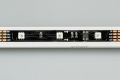  Arlight Лента SPI-5000-AM 12V RGB (5060,150 LED x3,1804, Black) (ARL, Открытый, IP20)
