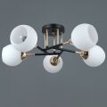 Люстра на штанге Illumico LIBRA IL0689-5CSQ-24 BK FGD LIBRA