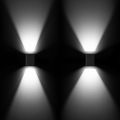 Светильник LGD-WALL-VARIO-S104x129-2x6W Day4000 (GR, 1-80 deg) ( Arlight , IP54 Металл, 3 года)