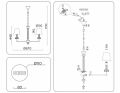 Подвесная люстра Ambrella Light LH LH71001