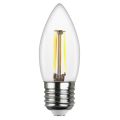 Лампа светодиодная филаментная REV C37 E27 5W DECO Premium теплый свет свеча 32424 9