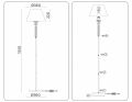 Торшер Ambrella Light LH LH71008