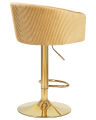 Стул барный Dobrin LM-5025 DARCY GOLD, песочный велюр (1922-3)
