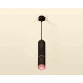Комплект подвесного светильника Ambrella Light Techno Spot XP6313030 SBK/PI черный песок/розовый (A2302, C6343, A2063, C6313, N6152)