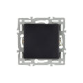 Механизм выключателя одноклавишный проходной SWT-MKP1-PL-BK (250V, 16A) ( Arlight , -)
