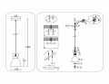 Подвесной светильник Ambrella Light TR TR8465