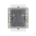Механизм электрической розетки SCT-MEUD-PL-WH (250V, 16A) ( Arlight , -)