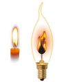 Лампа декоративная Uniel IL-N-CW35-3/RED-FLAME/E14/CL