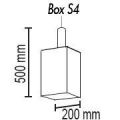 Подвесной светильник TopDecor Box S4 12 01g
